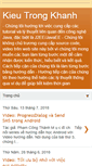 Mobile Screenshot of kieutrongkhanh.net