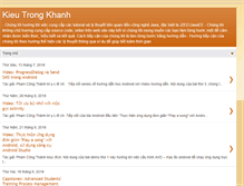 Tablet Screenshot of kieutrongkhanh.net